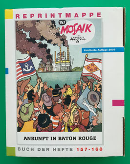 Mosaik Digedags originale Reprintmappe 14 leer nur Umkarton und Innenkarton (ohne Reprinthefte)