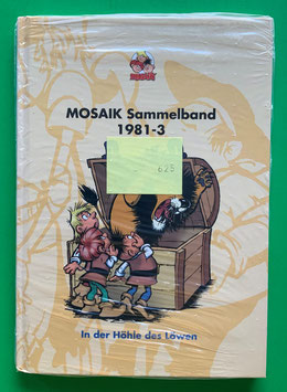 Original Mosaik Abrafaxe Hardcover Sammelband 018 Nr. 1981-3 In der Höhle des Löwen limitiert mit signierter Grafik & eingeschweißt - verlagsseitig ausverkauft