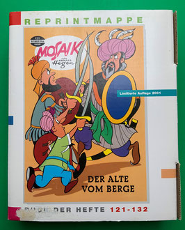 Mosaik Digedags originale Reprintmappe 11 - Nummern 121 bis 132 mit Umkarton, Innenkarton, 12 Reprintheften - komplett & exzellenter Zustand - aus den Hegen-Archiven (limitierte Nummer 12)