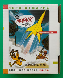 Mosaik Digedags originale Reprintmappe 3 nur Umkarton und Innenkarton (ohne Reprinthefte)