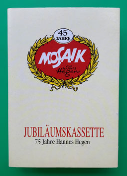 Mosaik Digedags originale Jubiläumskassette 2 leer nur Umschlag und Innenkarton (ohne Reprinthefte)