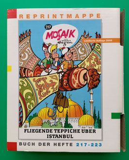 Mosaik Digedags originale Reprintmappe 19 nur Umkarton und Innenkarton mit CD (ohne Reprinthefte)