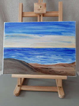 Non du tableau : "Horizon" Dune, ciel et mer.