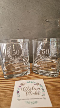 Verre Gravée Personnalisable