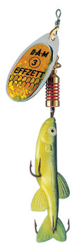 DAM EFFZETT Minnow Spinner "Yellow/Black"