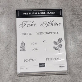 Stempelset Festlich angehängt