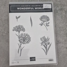 Stempelset "Wonderful World"