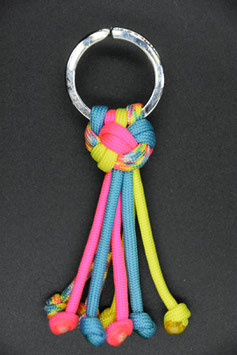Anhänger Neon pink/gelb/türkis