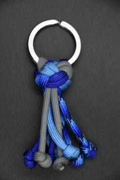 Anhänger blau/grau