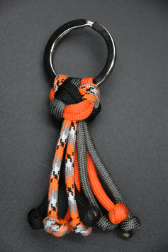 Anhänger orange/schwarz