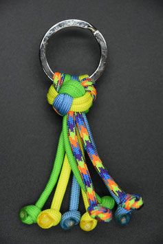 Anhänger Neon gelb/grün/blau