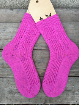 Handgestrickte Socken, Größe 40/41 (Nr. 1)