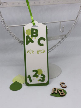 Lesezeichen grün