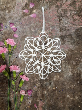 Große Blüte geometrisch