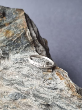 schlanker Silberring