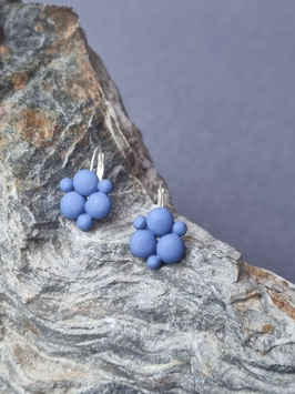 Ohrhänger blaues Dreieck