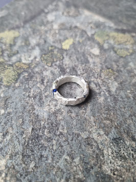 schlanker Silberring