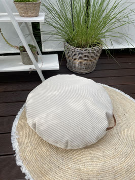 Bodenkissen Sitzkissen Rund 70 cm