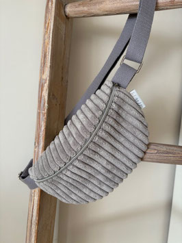 Bauchtasche klein grau