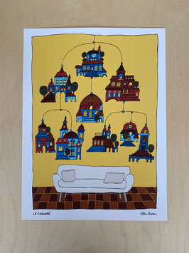 «Le canapé» 30x40cm