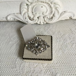 nr: 8094 broche strass ruitvorm