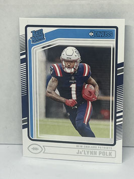 Ja'Lynn Polk (Patriots) 2024 Donruss Rated Rookie #373
