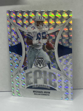Michael Irvin (Cowboys) 2024 Mosaic Epic Performers Silver Mosaic Prizm #EM-MI