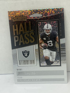 Josh Jacobs (Raiders) 2023 Contenders Hall Pass #12