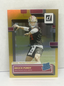 Brock Purdy (49ers) 2022 Panini Donruss Press Proof Premium #374