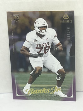 Kelvin Banks Jr. (Texas/ Saints) 2025 Luminance Purple #146