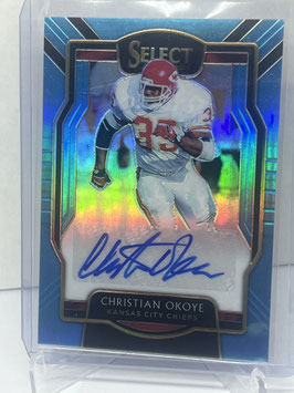 Christian Okoye (Chiefs) 2018 Select Tie Die Prizm #SP-CO