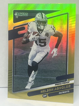 Nelson Agholor (Raiders) 2021 Panini Donruss Press Proof Premium #92