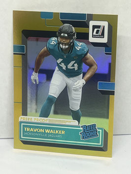 Travon Walker (Jaguars) 2022 Panini Donruss Press Proof Premium #325