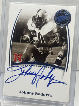 Johnny Rodgers (Nebraska/ Chargers) 2007 Press Pass Legends Saturday Signatures Autograph #NNo