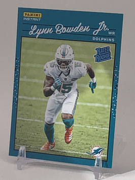 Lynn Bowden Jr. (Dolphins) 2020 Panini Instant Rated Rookie #RR29