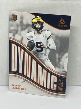 JJ McCarthy (Michigan/ Vikings) 2024 Luminance Dynamic Copper #DR-JMY
