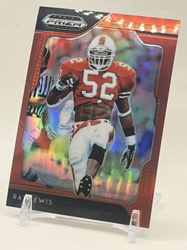 Ray Lewis (Ravens) 2019 Prizm Draft Picks Orange Prizm #77