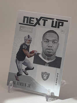 Lynn Bowden (Raiders) 2020 Playbook Next Up #NU-35