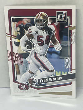 Fred Warner (49ers) 2023 Donruss #270