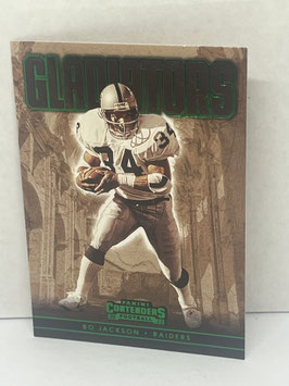 Bo Jackson (Raiders) 2022 Contenders Gladiators Green #GLD-BJA