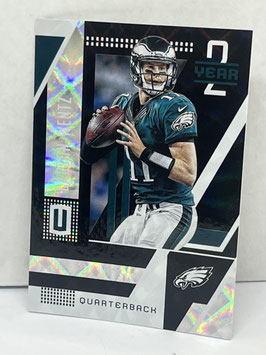 Carson Wentz (Eagles) 2017 Unparalleled Year Two Future Frame #YT-CW