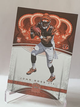 John Ross III (Bengals) 2017 Crown Royale #91