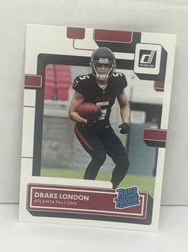Drake London (Falcons) 2022 Panini Donruss Rated Rookie #307
