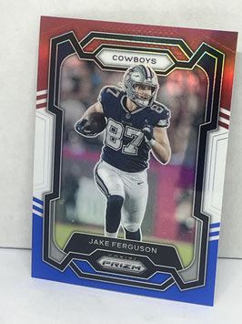 Jake Ferguson (Cowboys) 2023 Prizm Red White Blue Prizm #75