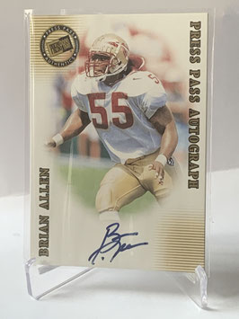 Brian Allen (Florida State/ Packers) 2001 Press Pass SE Autographs #BRAL