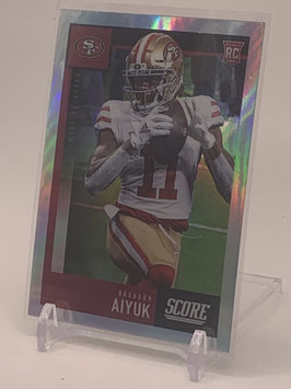 Brandon Aiyuk (49ers) 2020 Chronicles Score Silver Prizm #454