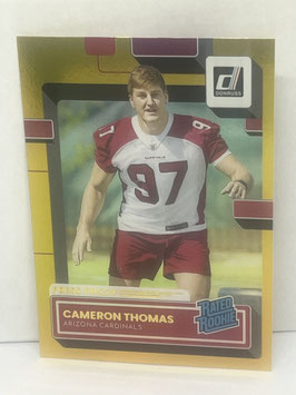 Cameron Thomas (Cardinals) 2022 Donruss Press Proof Premium Rated Rookie #389