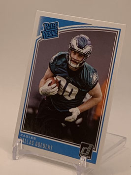 Dallas Goedert (Eagles) 2018 Donruss Rated Rookie #347