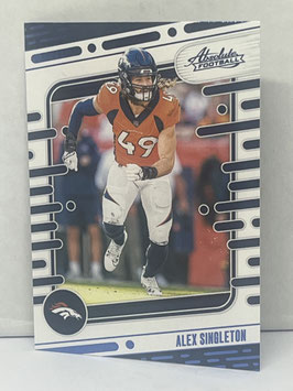 Alex Singleton (Broncos) 2024 Absolute Blue #32#178