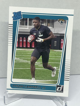 Tyson Campbell (Jaguars) 2021 Donruss Rated Rookie #347